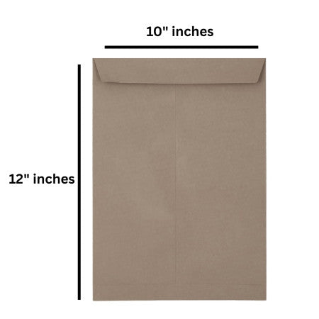 Taj Mahal Kraft Brown Envelope 341 - 12