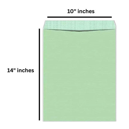Taj Mahal New Cloth Green Envelope 14