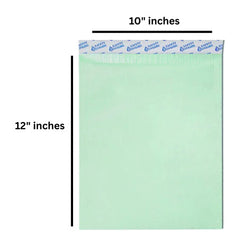 Taj Mahal Green Polynet Laminated New Cloth Envelope 12'X10