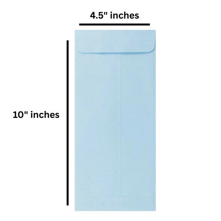 Taj Mahal Lucky Parchment Blue Envelope 10