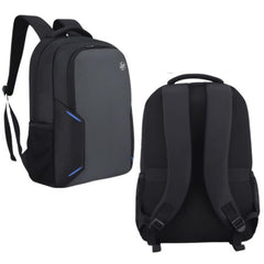 Multipurpose⁠ Backpack Bag with laptop enclosure,18 inches - Grey & Black (H856)