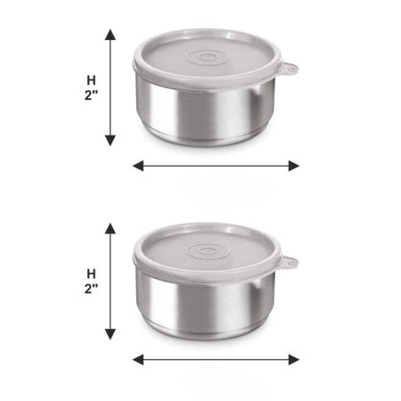 Flair Lunchmate SS 2 Stainless Steel Lunch Box