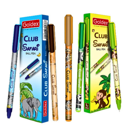 Goldex Club Safari Ball Pen - Blue