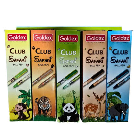 Goldex Club Safari Ball Pen - Blue