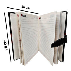 Today Metro Soft Cover Diary with Lock (981)