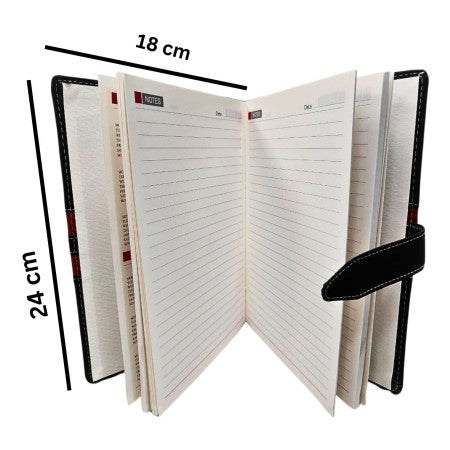 Today Metro Soft Cover Diary with Lock (981)