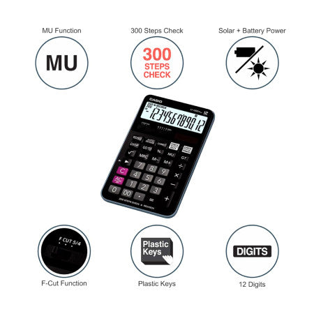 Casio JJ-120D Plus Desktop Check & Correct Calculator