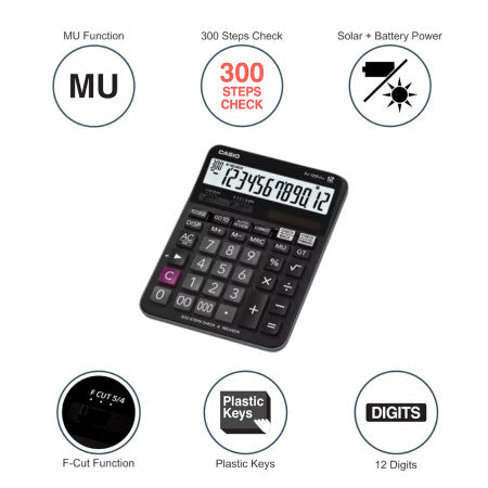 Casio DJ-120D Plus Desktop Check & Correct Calculator