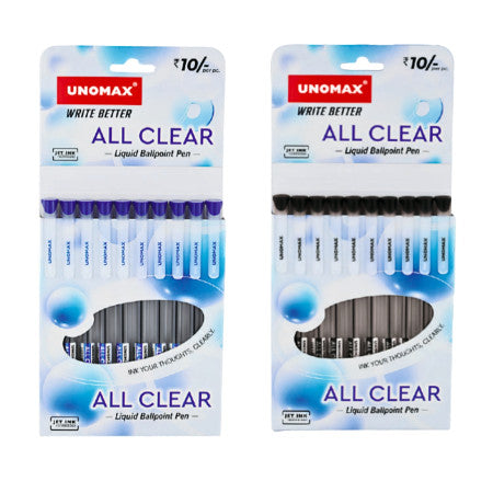 Unomax All Clear Ball Pen