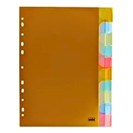 Solo A4 Plastic Separator with Divider - Set Of 5 (SP105)