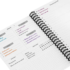 Solo A5 Weekly Planner, Hard Bound Cover Journal for 53 Weeks Updates - (WSP03)