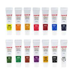 Camel Artist Acrylic Colours 20ml - 14 Shades