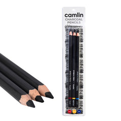Camlin Charcoal Pencil - Pack of 3