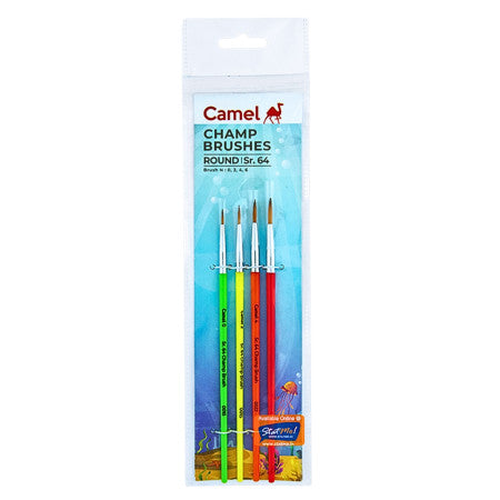 Camel Champ Lite Brushes Round - Assorted