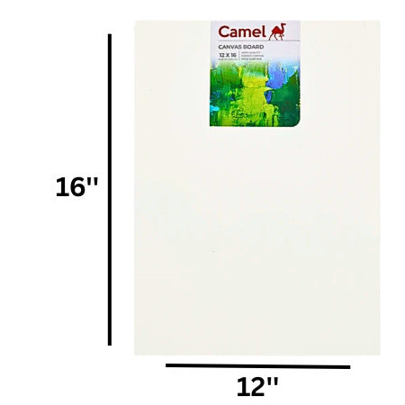 Camel Canvas Board 12''x16''