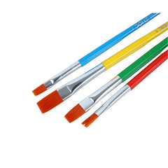 Doms Colourmate Brushes Flat - Assorted Set of 4