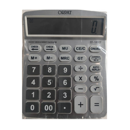 Orpat OT-1800T Check & Correct Calculator