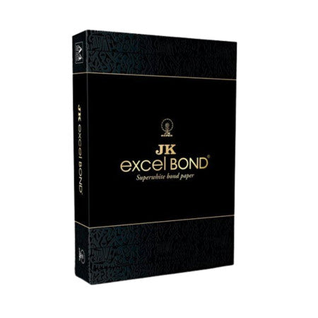 JK Excel Bond Super White Bond Paper - A4, 500 Sheets, 85 GSM