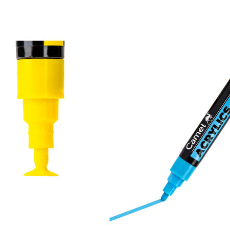 Camel Acrylic Markers - 6 Shades