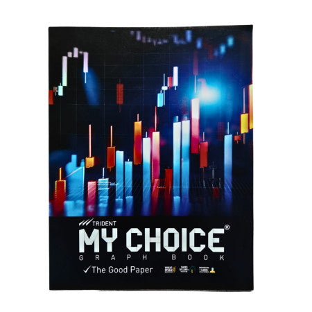 My Choice Single Line Graph Notebook - 32 Pages 28x22cm