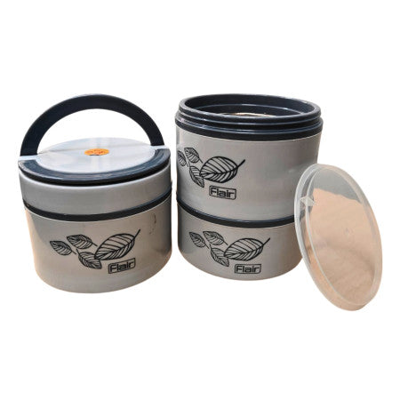 Flair Tiffin Mate Insulated 3 Lunch Box - 370ml