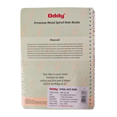 Oddy Spiral Notebook with Sticky Notes- 160 Pages (MSP-A5-160)