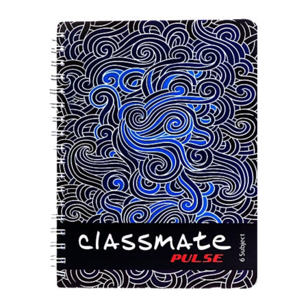 Classmate Pulse 6 Subject - Spiral, 314 Pages, 29.7x21cm