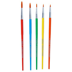 Doms Colourmate Brushes Round- Assorted Set of 5