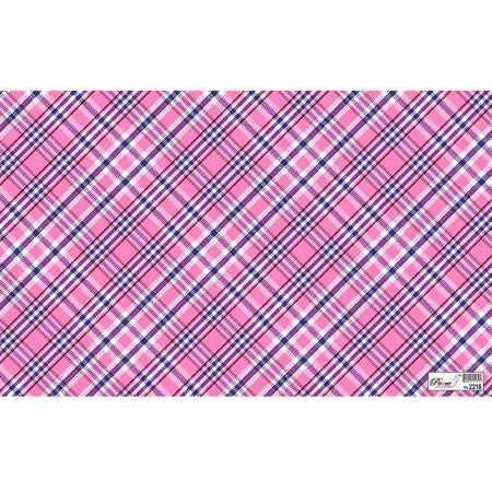 Gift Wrapping Paper - Pink Texture Print, Pack of 25 Sheets 70x48cm - 2216