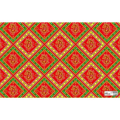 Gift Wrapping Paper - Rajasthani Art Print, Pack of 25 Sheets 70x48cm - 2222