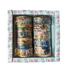 Washi Floral Tape Pack of 12pcs Mix Size - XM-TZ2975