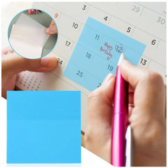 Myly-Semi Transparent Sticky Notes 75mmX75mm (Pack of 50 sheets) (JX689)