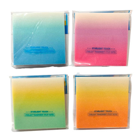 Myly-Semi Transparent Sticky Notes 75mmX75mm (Pack of 50 sheets) (JX689)