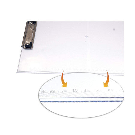 Khyati Scorer Transparent Exam Clip Board S574