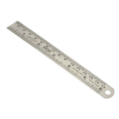 Khyati Super Strong Steel Scale - 15cm S531