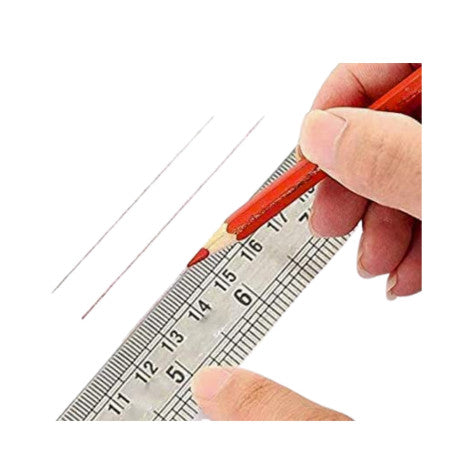 Khyati Super Strong Steel Scale - 15cm S531