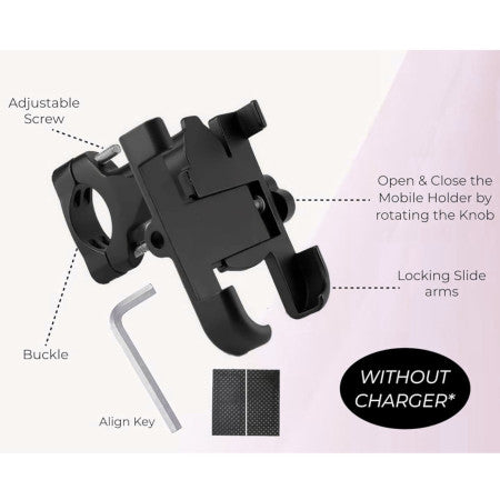C1 Metal Body Bike 360 Degree Rotating Mobile Holder Stand