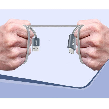 Agaro Braided Cable USB-A to Type C Charging+Data Cable