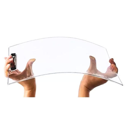Aarpee Transparent Exam Clip Board (36x25cm) Unbreakable - New