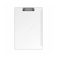 Aarpee Semi Transparent Exam Clip Board (35x24cm) Unbreakable