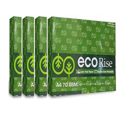 JK Eco Rise Copier Paper - A4, 500 Sheets, 70 GSM, 1 Ream