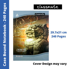 Classmate Case Bound A4 Register - 236 Pages, 29.7x21 cm (02000986)