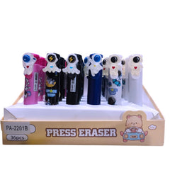 Myly-Cartoon Retractable Eraser - PA-2201B