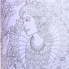 Colouring Book For Adults Mandala Art - Mix Design