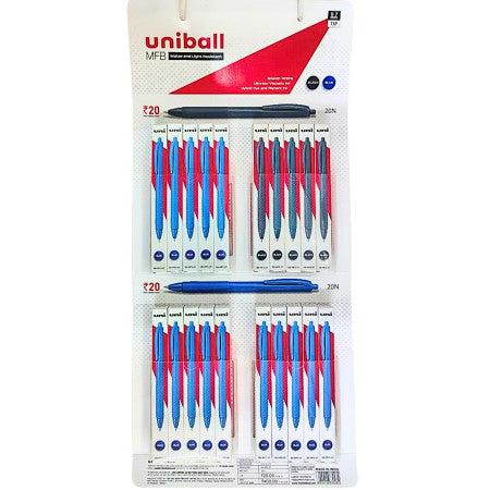 Uniball MFB Ball Pen Hanger 0.7mm - Assorted - SN-MFS-07