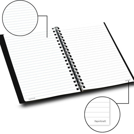 Paperkraft 1Subject Notebook Book - Single Line 160 Pages 17.6x25.0cm (02250046)