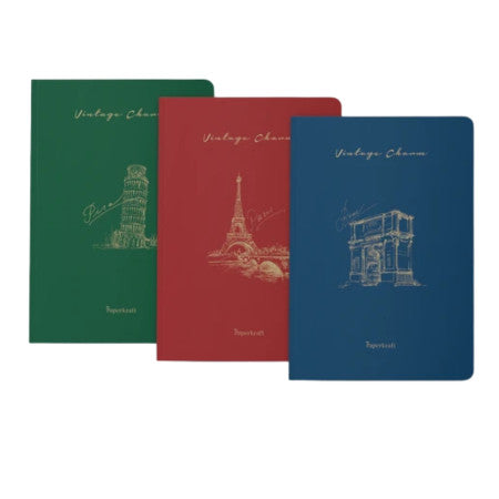 Paperkraft Exercise book Soft Cover Dairy - Unruled, 176 Pages 14.8x21.0cm (02252023)