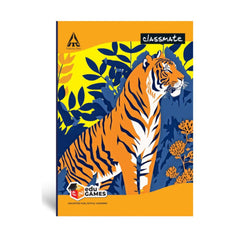 Classmate Notebook - Single Line, 172 Pages, 24x18cm (02000221) - MRP - Rs. 55