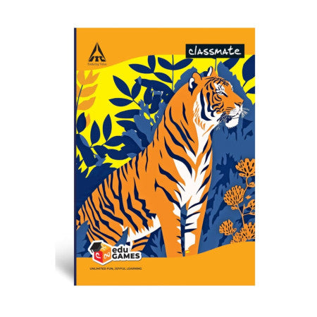 Classmate Notebook - Single Line, 172 Pages, 24x18cm (02000221) - MRP - Rs. 55