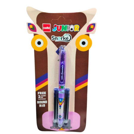 Cello Junior Snorke Fountain Pen Blue